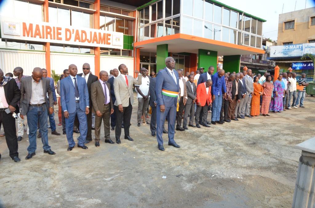 Ambiance de l'Hôtel de Ville de la Mairie d'Adjamé